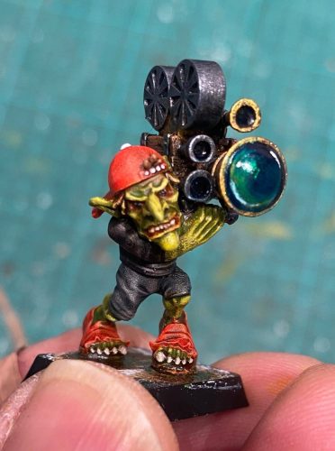 Caméraman gobelin - Ugni miniatures - Colonel O Truth