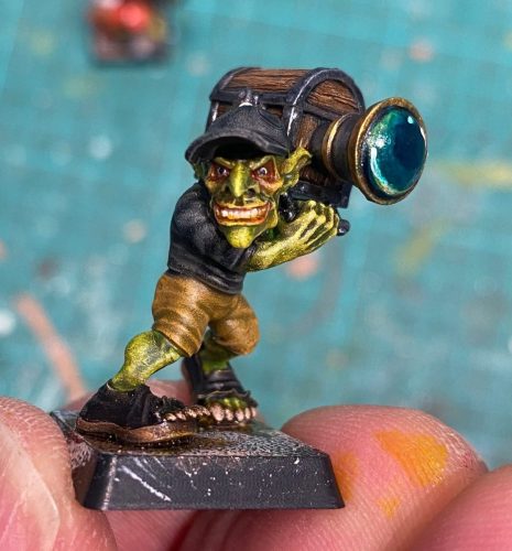 Caméraman gobelin - Ugni miniatures - Colonel O Truth