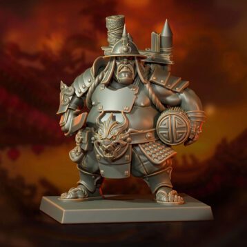 Ogre porteur de poudres