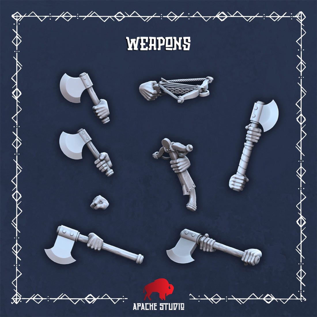 Rangers nains - Armes