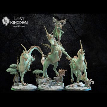 Reine et ses licornes