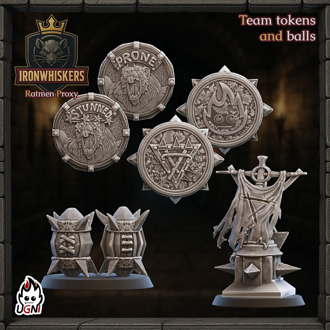 Marqueurs IronWhiskers