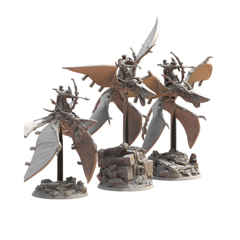 Chevaucheurs de ramphodon