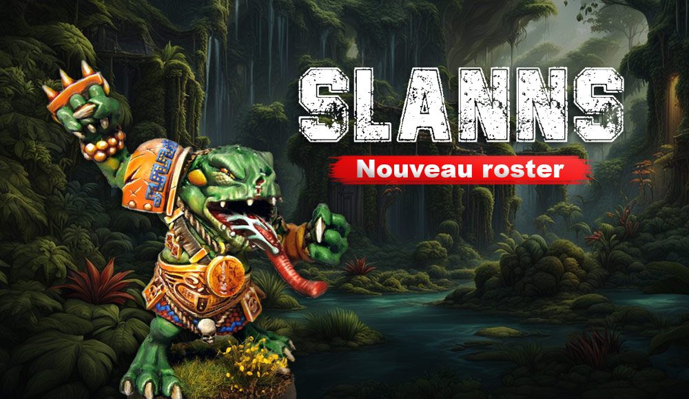 Fantasy football : nouveau roster Slaan