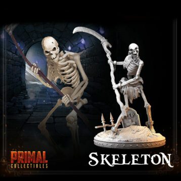 Squelette avec faux