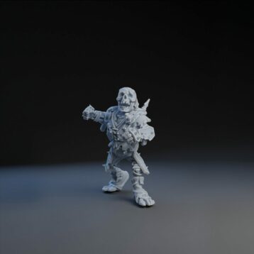 Squelette halfling - BruteFun miniatures