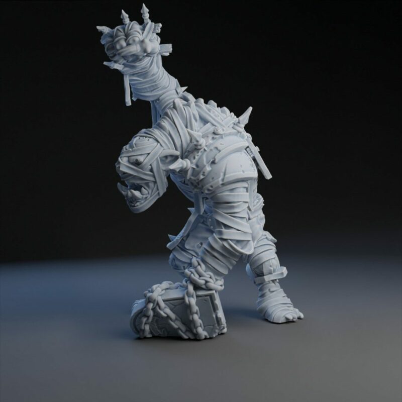 Troll momifié - BruteFun miniatures
