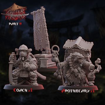 Coach et apothicaire vermines ronin