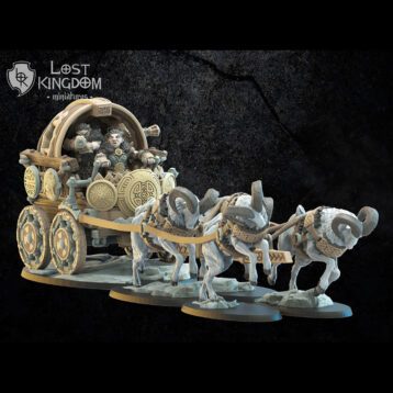 Wagon des artilleurs nains